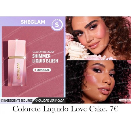 Colorete Líquido Color Bloom Love Cake