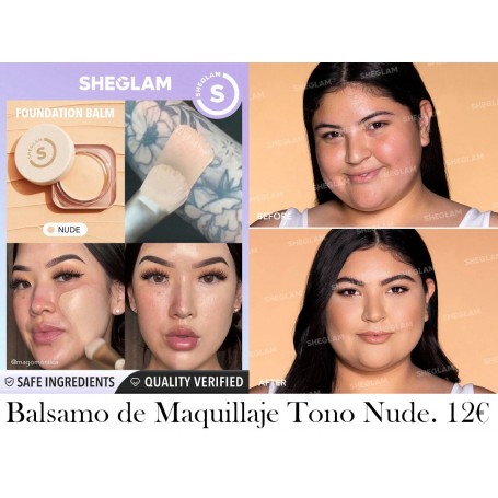 Bálsamo de Maquillaje de Cobertura Total - Nude