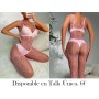 Body de encaje floral con mangas