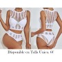 Ropa interior sexy conjunto de 2 piezas de bikini sin tirantes