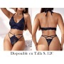 Conjunto de lencería Azul sexy para mujeres CONJUNTO LENCERIA AZUL