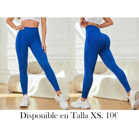 Yoga Basic Leggings Deportivos Sin Costuras De Alta Elasticidad