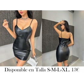 Vestido de imitación para mujer de ajuste delgado