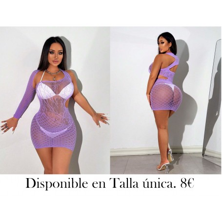 Classic Sexy 1 pieza Vestido ajustado con cuello halter sin espalda para mujeres