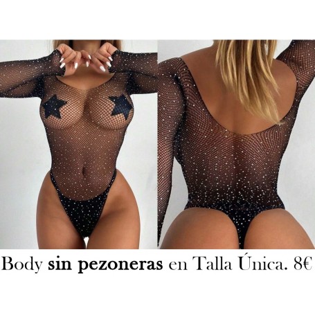 1 Pieza Lencería Sexy De Cuerpo Entero Con Malla Transparente Sin Ropa Interior Para El Día De San Valentín