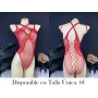 Traje de encaje Jacquard sexy para mujeres