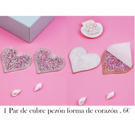 Accesorios De Lencería Femenina (cubrepezones) Para San Valentín