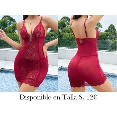 Elegante conjunto de vestido de dos piezas para mujer con detalles de encaje