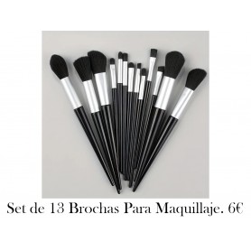 Set de brochas de maquillaje