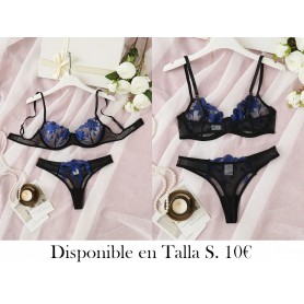 Conjunto de lencería navideña para mujer