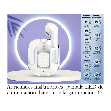 Auriculares inalámbricos