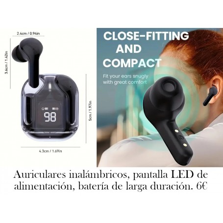 Auriculares inalámbricos