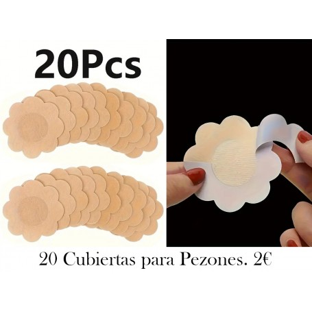 20 piezas de parche de pecho desechable no tejido