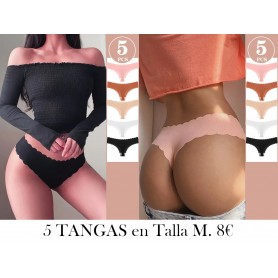 5-Pack de tangas de poliamida