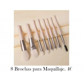 Juego Completo de Brochas de Maquillaje