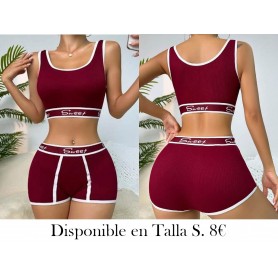 Conjunto de lencería deportiva para yoga