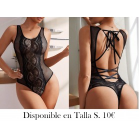 Mujeres Sexy Body de Encaje Ropa Interior de Una Pieza