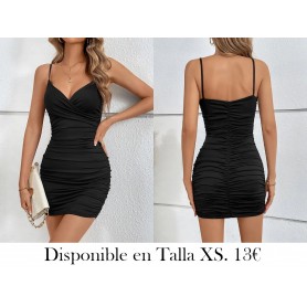 Vestido camisero ajustado