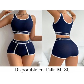 Conjunto de lencería deportiva para yoga