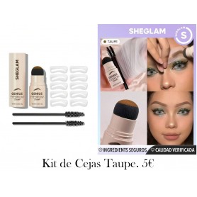 Kit De Plantilla Para Cejas Con Sello - Kit De Plantilla Para Cejas De 1 Taupe