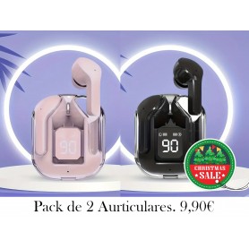 Pack de 2 Auriculares inalámbricos Oferta Navideña