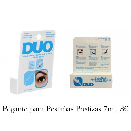 1 Paquete de Adhesivo pegante pestañas 7ml
