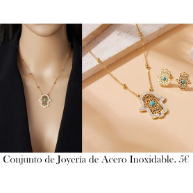 Conjunto de Joyería de Acero Inoxidable