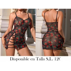 1 pieza Conjunto de lencería sexy para mujer