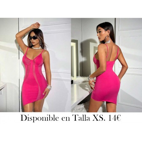 Vestido De Tirantes Con Dobladillo