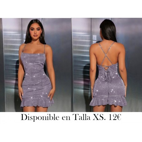 Vestido ajustado de tirantes