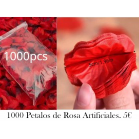 1000 Unidades, Pétalos De Rosa Falsos