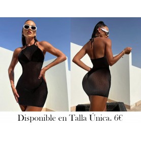 Vestido de playa de VESTIDO MALLA NEGRA