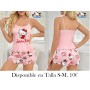 Conjunto de Pijama para Mujer Sanrio Hello Kitty pijama rosa