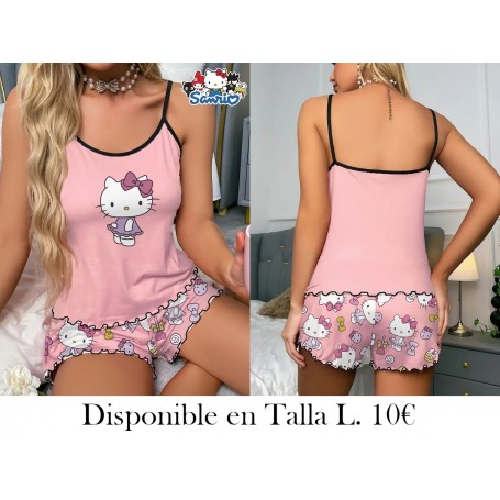 Conjunto de Pijama HELLO KITTY para Mujer