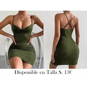 Vestido con Tirantes para Mujer VERDE