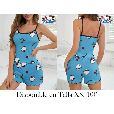 Conjunto de Pijama Sanrio HelloKitty PIJAMA AZUL