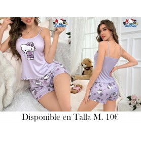 Conjunto de Pijama HELLO KITTY MORADA