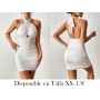 Vestido Ajustado sin Mangas VESTIDO BLANCO