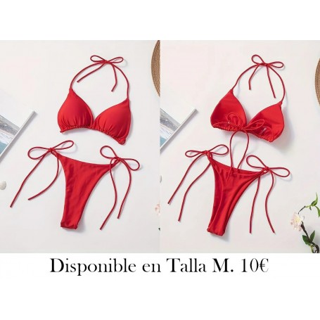 Conjunto de bikini de 2 piezas para mujer