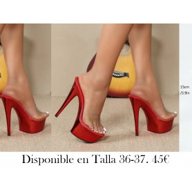 Tacones Stiletto Elegantes ZAPATOS ROJOS