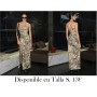 Vestido deslizante de punto con estampado de leopardo y abertura para mujeres