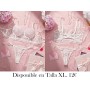 Conjunto de Sujetador Hueco Transpirable LENCERIA ROSA