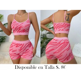1 Conjunto de deporte para mujer LENCERIA ROSA