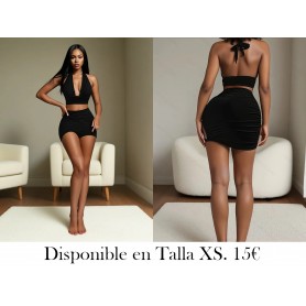 Traje de Falda Negra CONJUNTO NEGRO