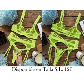 2024 Nuevo Producto Transfronterizo Sexy LENCERIA VERDE