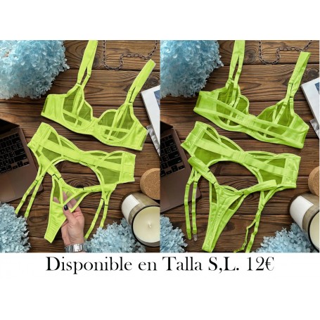 2024 Nuevo Producto Transfronterizo Sexy LENCERIA VERDE