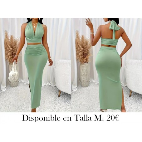 Conjunto de dos piezas elegante CONJUNTO VERDE