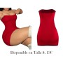 Vestido Ajustado de Hombros Descubiertos VESTIDO ROJO