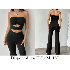 Mono [Dirigido] para Mujer ENTERIZO NEGRO