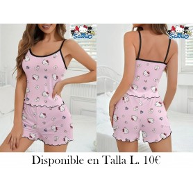 Conjunto de Pijama Sanrio PIJAMA HelloKitty ROSA
